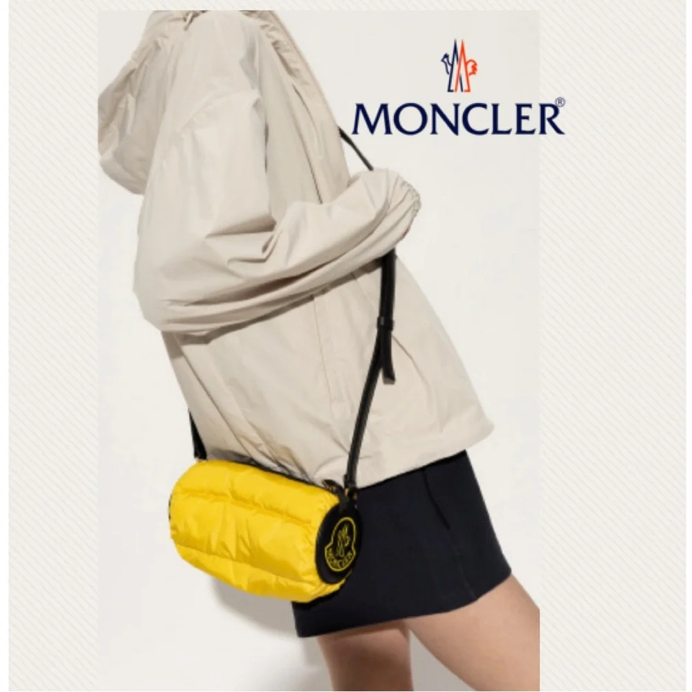 Moncler Yellow and Black Women's Bag - Picture 2 of 16